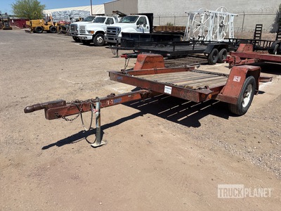 1983 Ditch Witch S4A 10 ft S/A Equipment Trailer
