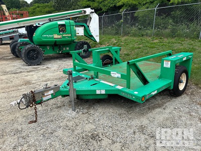 2015 JLG 4610 10 ft S/A Ground Load Trailer