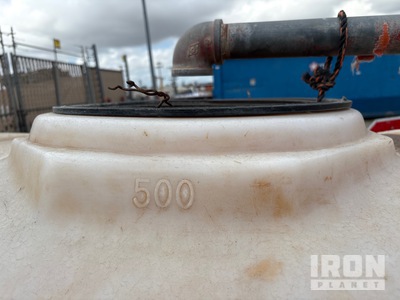 2006 Millerbilt 500 gal T/A Off-Road Water Trailer