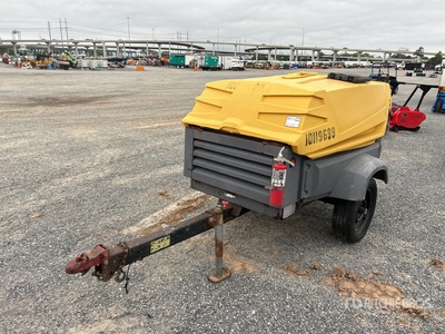 2013 Atlas Copco XAS 185 JD7 185 cfm Mobile Air Compressor