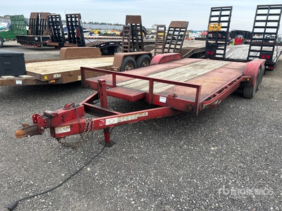 2009 Panther 187 18 ft T/A Equipment Trailer