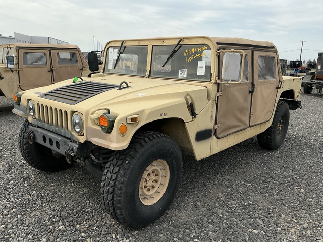 AM General M1097R1 HMMWV 4 Door Soft Top w/Truck Body