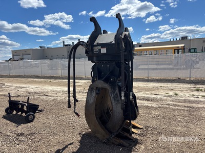 WBM Grapple-XPC500LBWFI Q/C Short Wood Log Grapple - Fits Cat 538