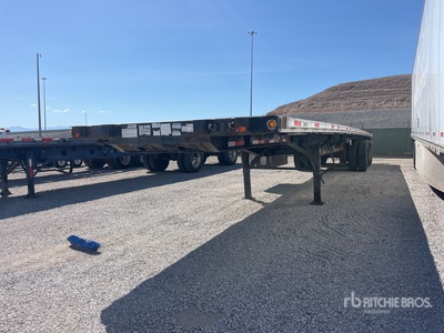 2008 Fontaine 48 ft Tri/A مقطورة مسطحة