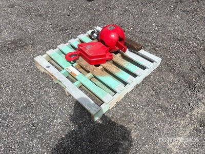 Quantity of (2) 7 ton Downhaul Ball Accessoires - divers grues