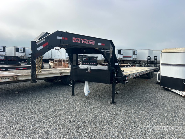 2026 ed 30 ft T/A Gooseneck Equipment Trailer
