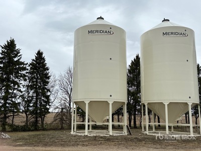 2022 Meridian 81620 +/- 4100 bu 4 Ring Fertilizer Hopper Contenedor de grano