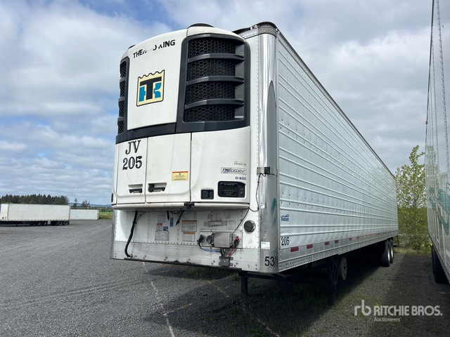 2019 CIMC 1RBR5305 53 ft x 102 in T/A Refrigerated Trailer
