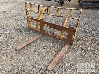 1050 mm Q/C Wheel Loader Forks - Fits CAT 910H