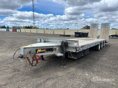 2025 Miska 33 ft Tri/A Equipment Trailer