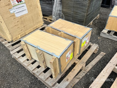 Quantity of (2) 2026 STARVOX JB80T 80 ton Pneumatic/Hydraulic Floor Jack (Unused)