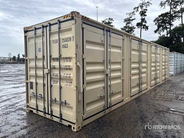 2026 40 ft High Cube Multi-Door Storage Container