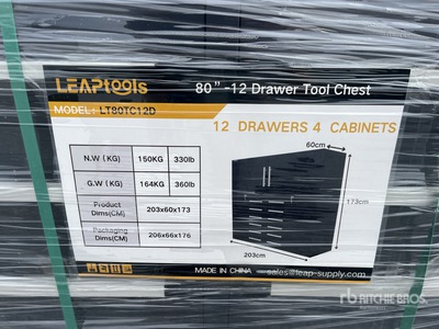 LEAP LT80TC12D Drawer Workbench (Unused)