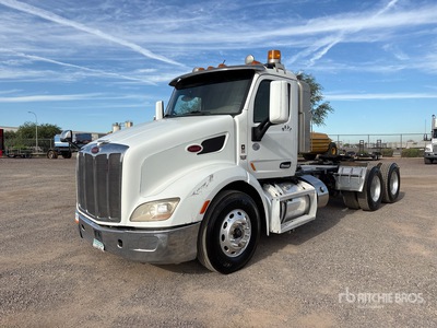 2017 Peterbilt 579 6x4 T/A Day Cab Truck Tractor