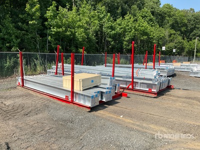 2026 BLUESEA L100FT x W50 FTx H18FT Steel Frame Only Storage Building (Unused)
