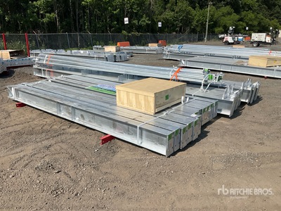 2026 BLUESEA L100FT x W50 FTx H18FT Steel Frame Only Storage Building (Unused)