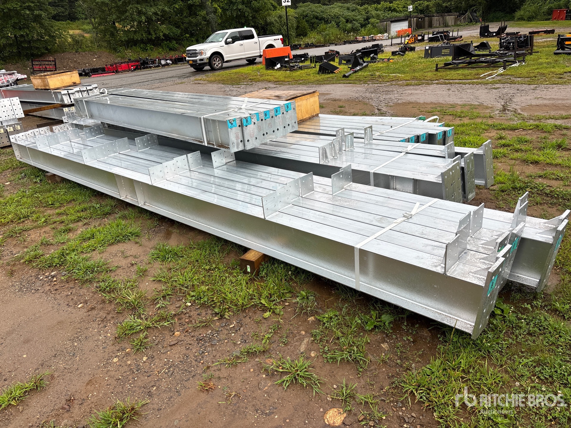 2026 BLUESEA L100FT x W50 FTx H18FT Steel Frame Only Storage Building (Unused)