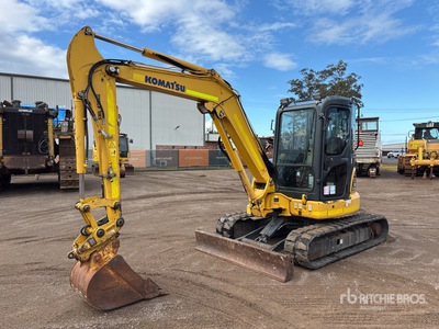 2017 Komatsu PC55MR-3 Mini Excavator
