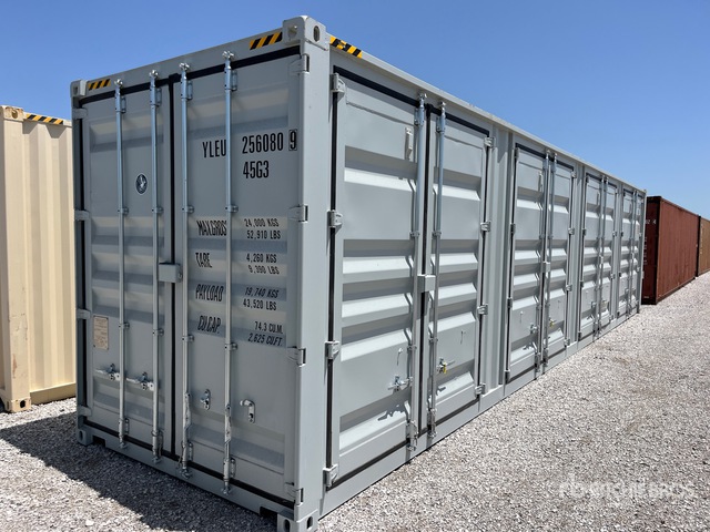 2026 40 ft High Cube Multi-Door Storage Container