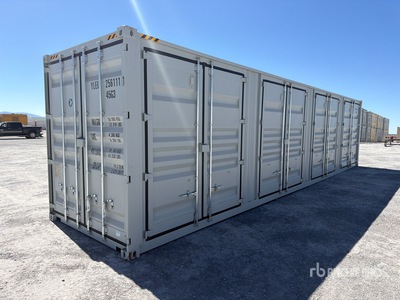2026 40 ft High Cube Multi-Door Storage Container
