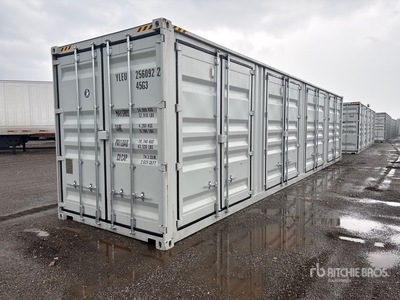 2026 40 ft High Cube Multi-Door Opslag container