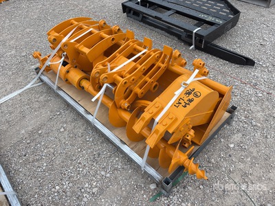Quantity of (8) 2026 GIYI Cat 301 GYA-8 Mini Excavator Attachments Accessoire divers pour excavatrice (Unused)
