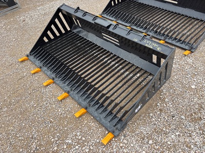 2026 GIYI GY-RB66 66 in Rock Skid Steer Bucket (Unused)