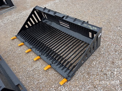 2026 GIYI GY-RB66 66 in Rock Skid Steer Bucket (Unused)