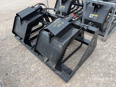2026 GIYI GY-HWG72 72 in Skeleton Skid Steer Grapple (Unused)