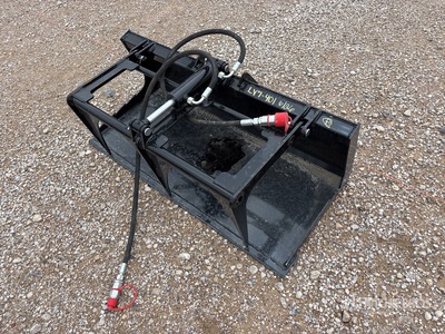2026 GIYI GY-X PG44 44 in Mini Skid Steer Grapple Bucket (Unused)