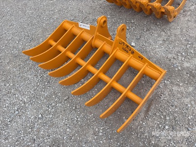 2026 GIYI 44 in Excavator Rake - Fits Cat 305 (Unused)