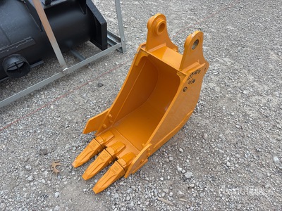 2026 GIYI GY-BK 12 in Digging Excavator Bucket - Fits Cat 305 (Unused)