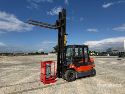 2007 Toyota 7FBMF50 5000 kg Electric Forklift