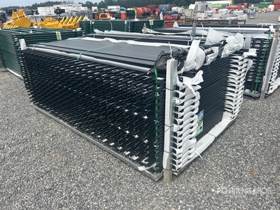 Quantity of (30) 2026 Suihe NF-X-30-4 10 ft x 7 ft Powder Coated Fencing (Unused)