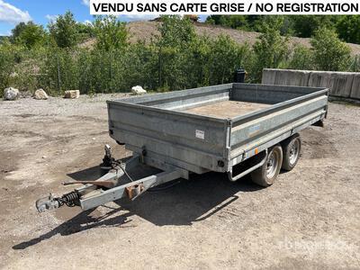 Majar 2.90 m T/A Remorque Benne 2 Essieux Equipment Trailer