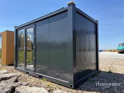 2026 Moduva AP400 Garden Office Container with Accessories 220x390cm (Unused)