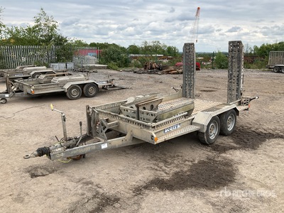 Brian James 3.2 m T/A Trailer Remolque Portamaquinaria
