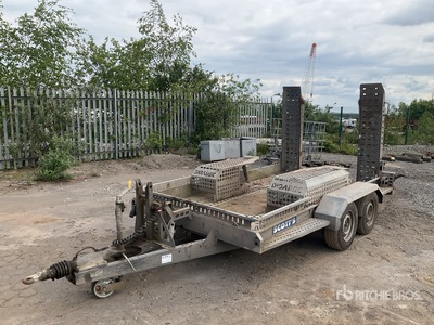 Brian James 3.2 m T/A Trailer Remolque Portamaquinaria