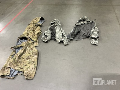 (33) Wet Weather Jackets, (9) Cold Weather Jackets & Assorted Items