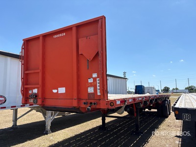 2002 Wabash 37 ft T/A مقطورة مسطحة
