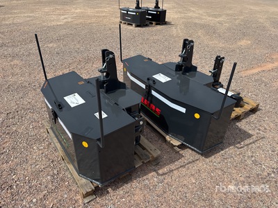 2026 Massepoids COC-J1200 J800 COC-TF200 3-Point Counterweights (Unused)