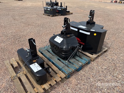 Quantity of (3) 2026 Massepoids COC-E1000 TF400 COC-TF1000 3-Point Counterweights (Unused)