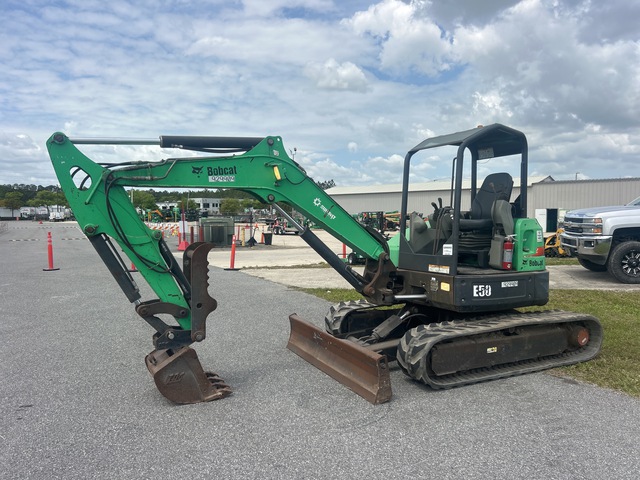 2016 Bobcat E50 Mini Excavator 2016 Bobcat E50 Mini Excavator