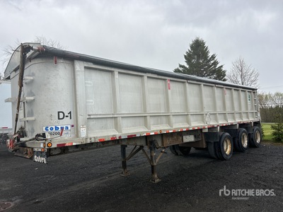 2002 Cobra 37 ft Tri/A End Dump Trailer