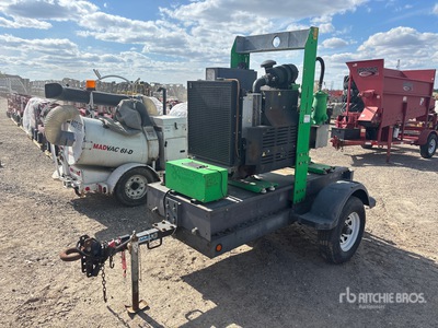 Trailer-Mounted Water Pump