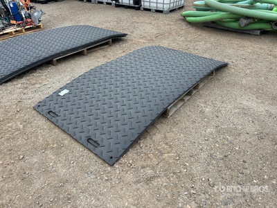 Quantity of (2) 95 in x 47 in Mud Mats