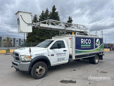 2003 Nacelle P.D.C 42 ft on 2012 Ram 5500 4x4 バケツトラック