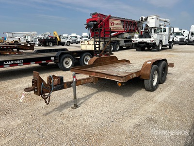 2000 Butler 13 ft T/A Tilt Deck Trailer