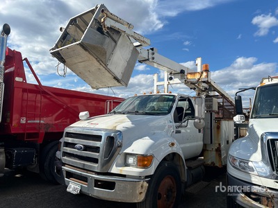 2010 Ford F-750 XL 4x2 Cable Placer Bucket Truck (Inoperable)