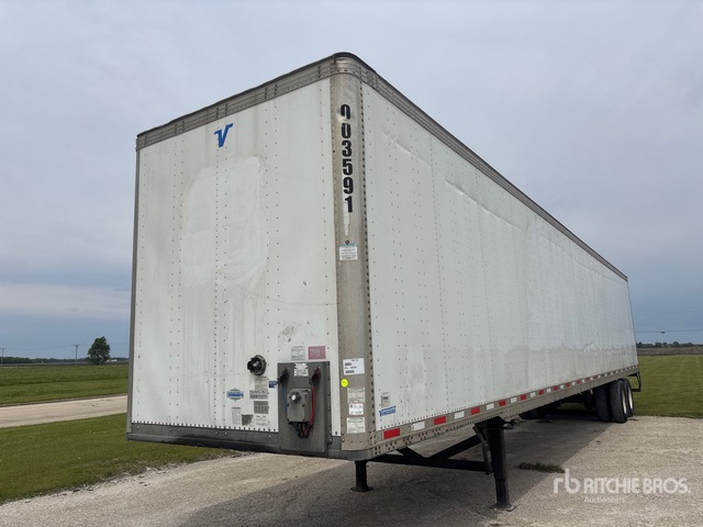 2020 Vanguard MaxCube 53 ft x 102 in T/A Van Trailer